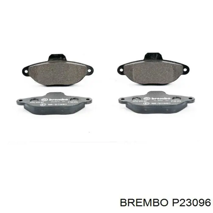 P23096 Brembo pastillas de freno delanteras