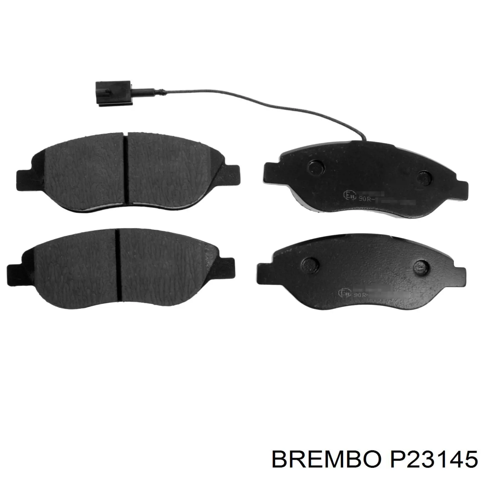 P23145 Brembo pastillas de freno delanteras