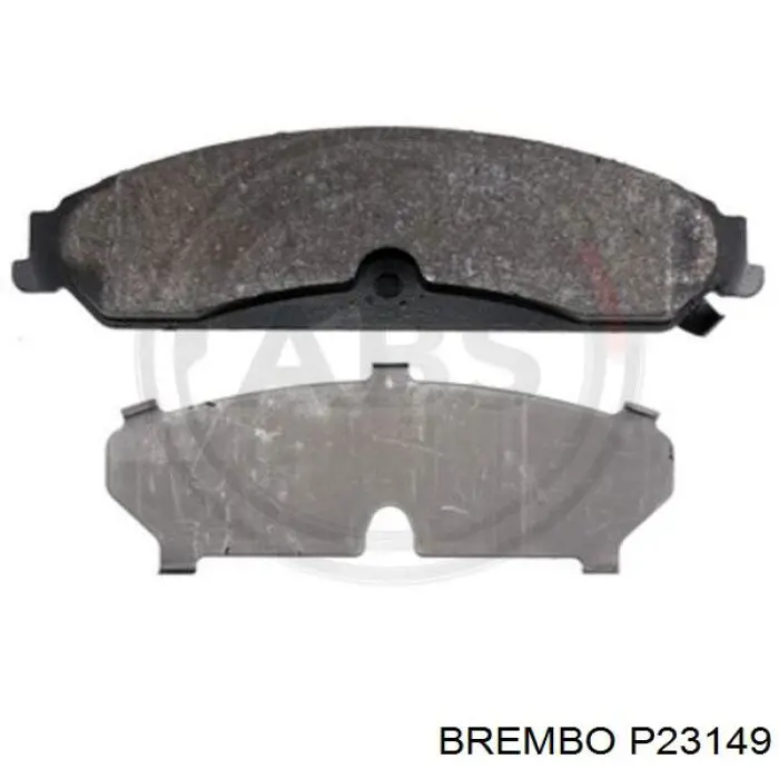 P 23 149 Brembo pastillas de freno delanteras