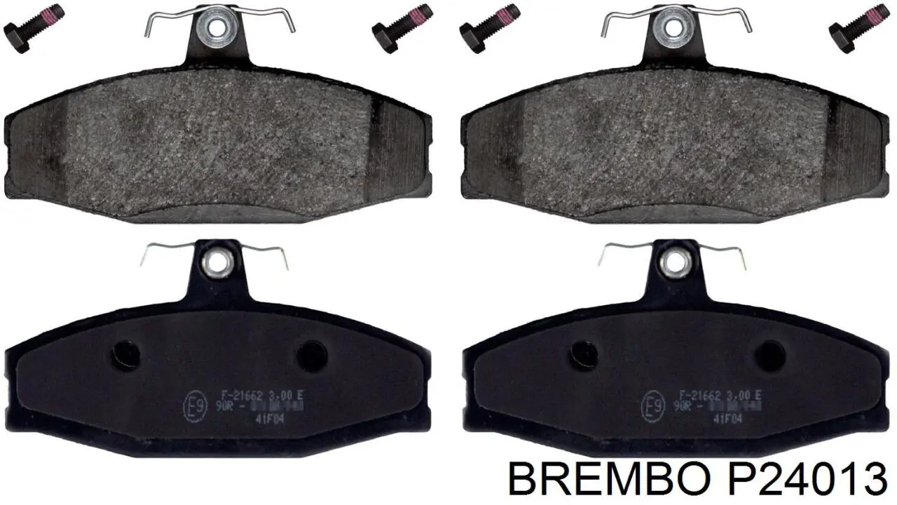 P24013 Brembo pastillas de freno delanteras