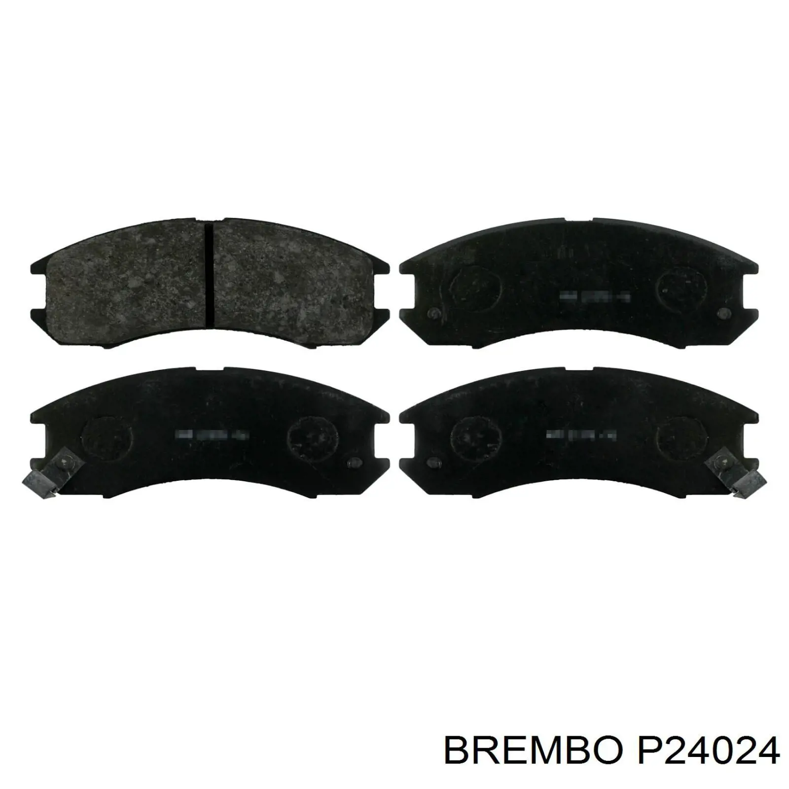 P24024 Brembo pastillas de freno delanteras