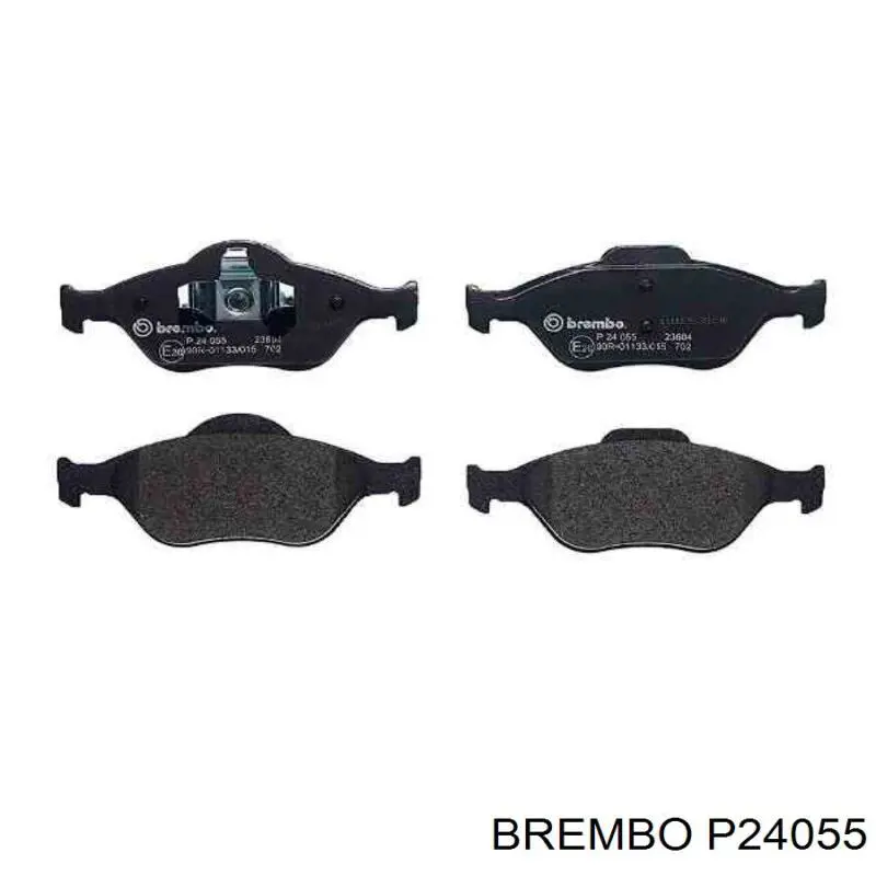 P24055 Brembo pastillas de freno delanteras