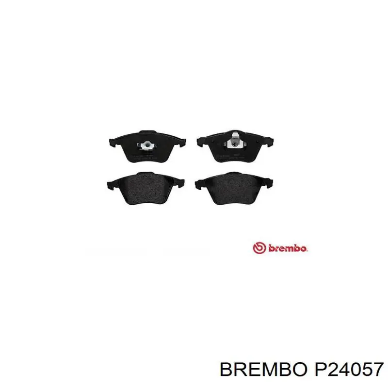 P24057 Brembo pastillas de freno delanteras