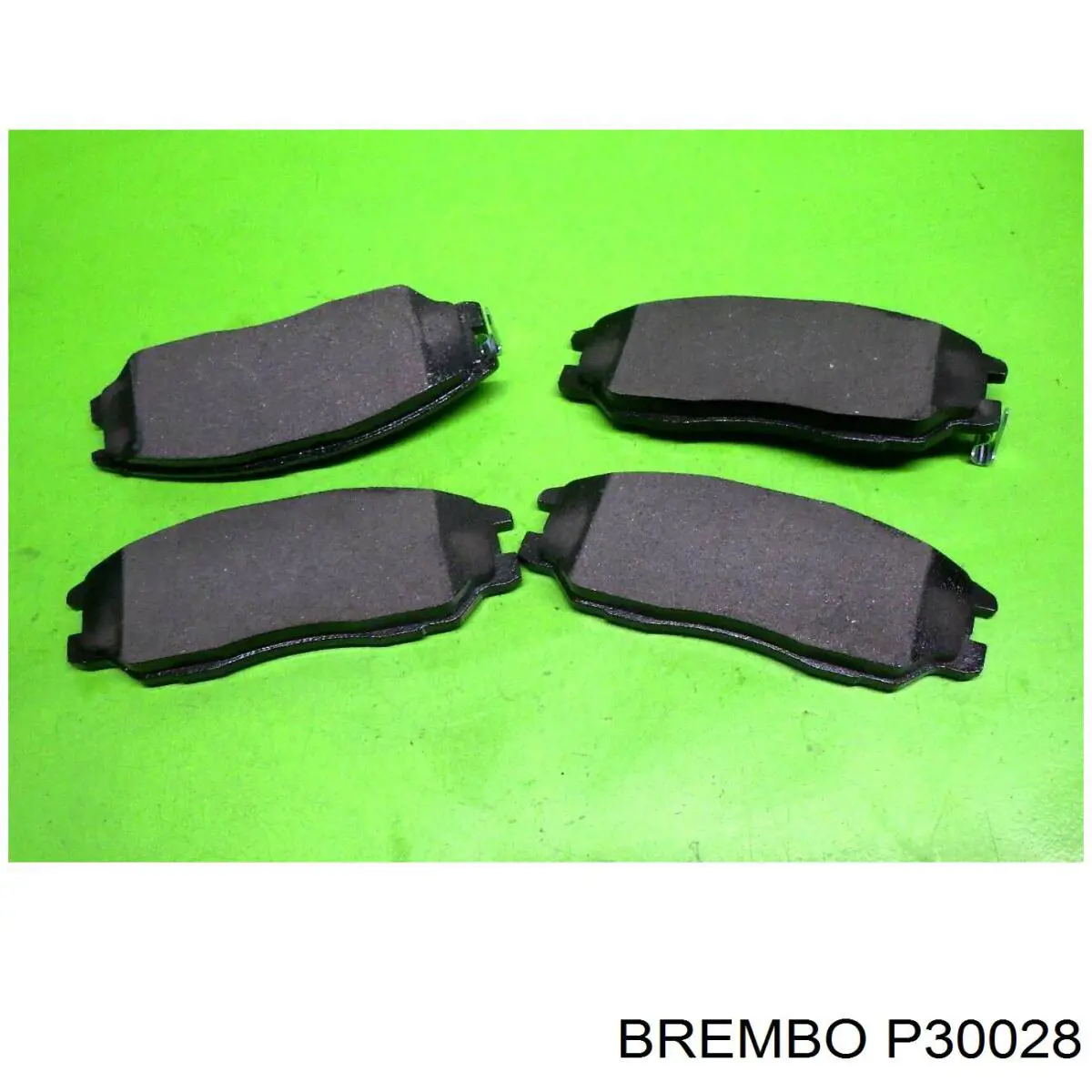 P30028 Brembo pastillas de freno delanteras