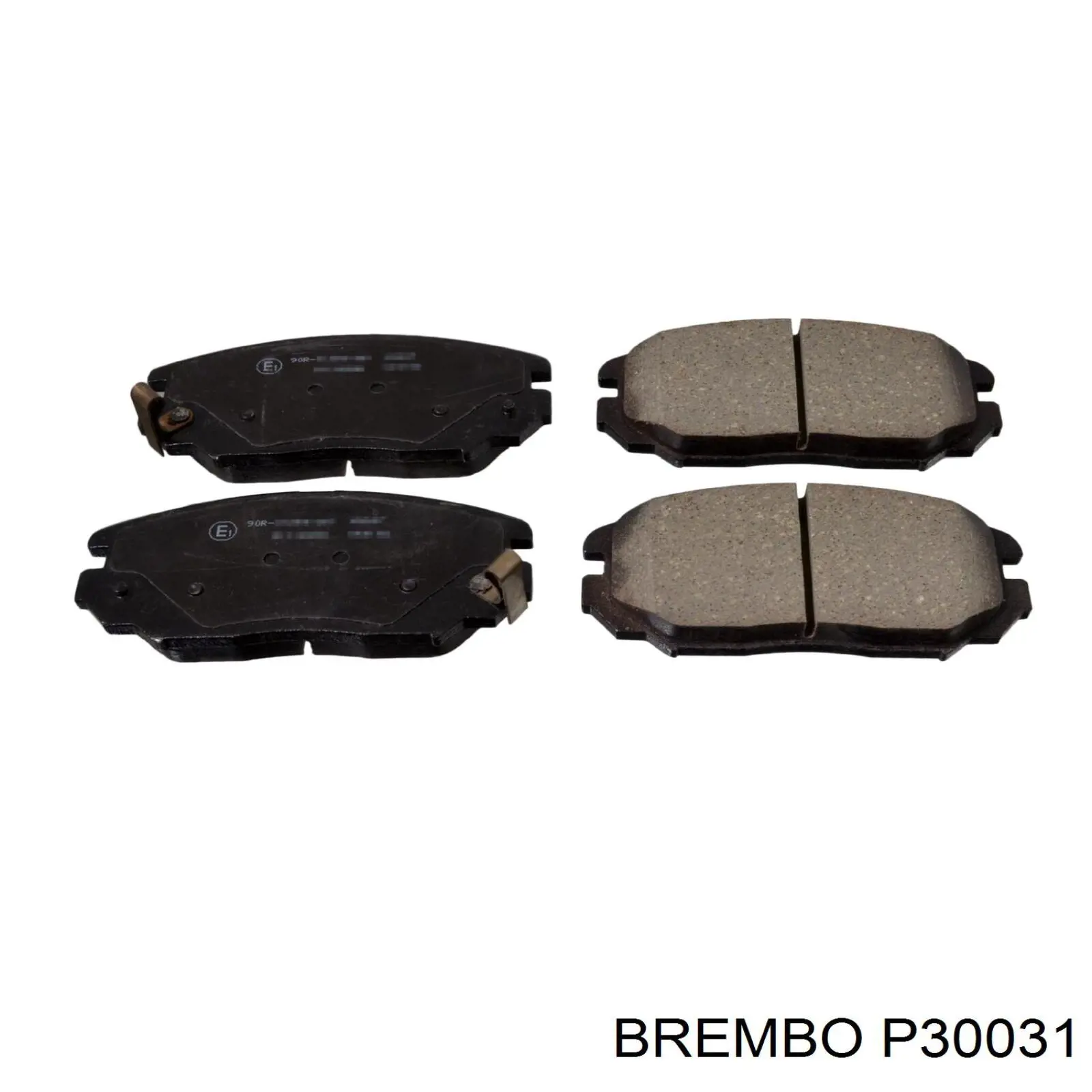 P30031 Brembo pastillas de freno delanteras