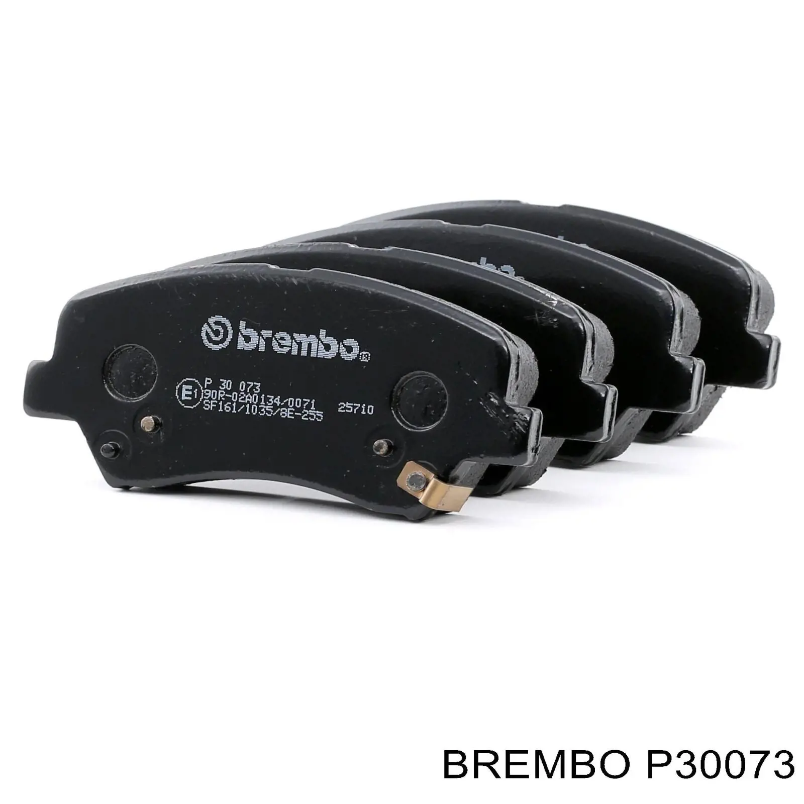 P30073 Brembo pastillas de freno delanteras