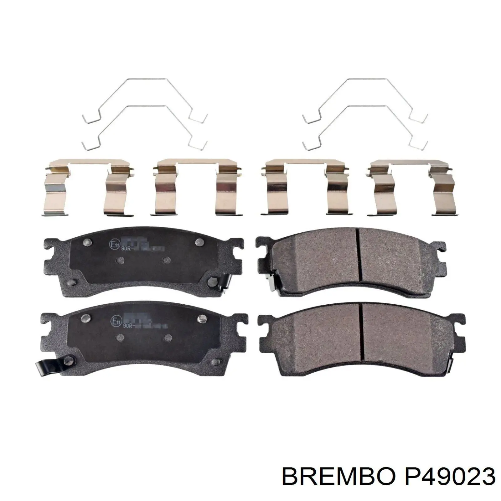 P49023 Brembo pastillas de freno delanteras