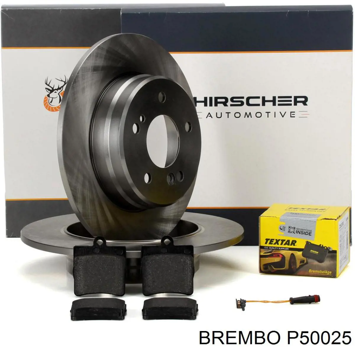 P50025 Brembo pastillas de freno traseras