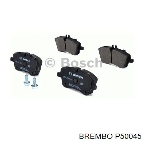 P 50 045 Brembo pastillas de freno delanteras