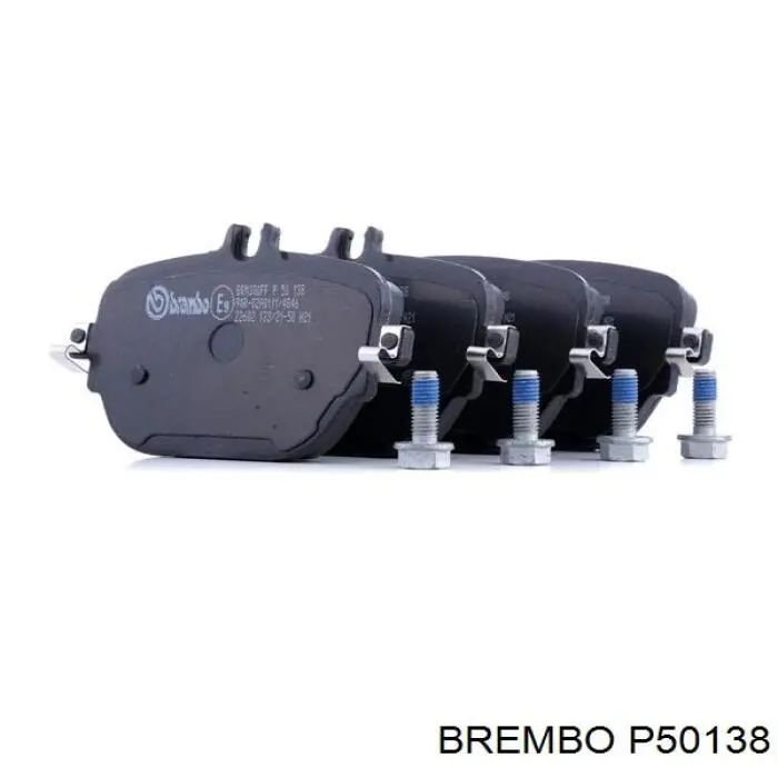 P50138 Brembo pastillas de freno traseras