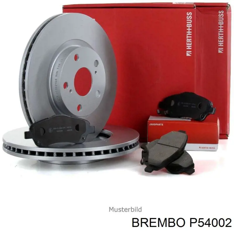 P54002 Brembo pastillas de freno delanteras