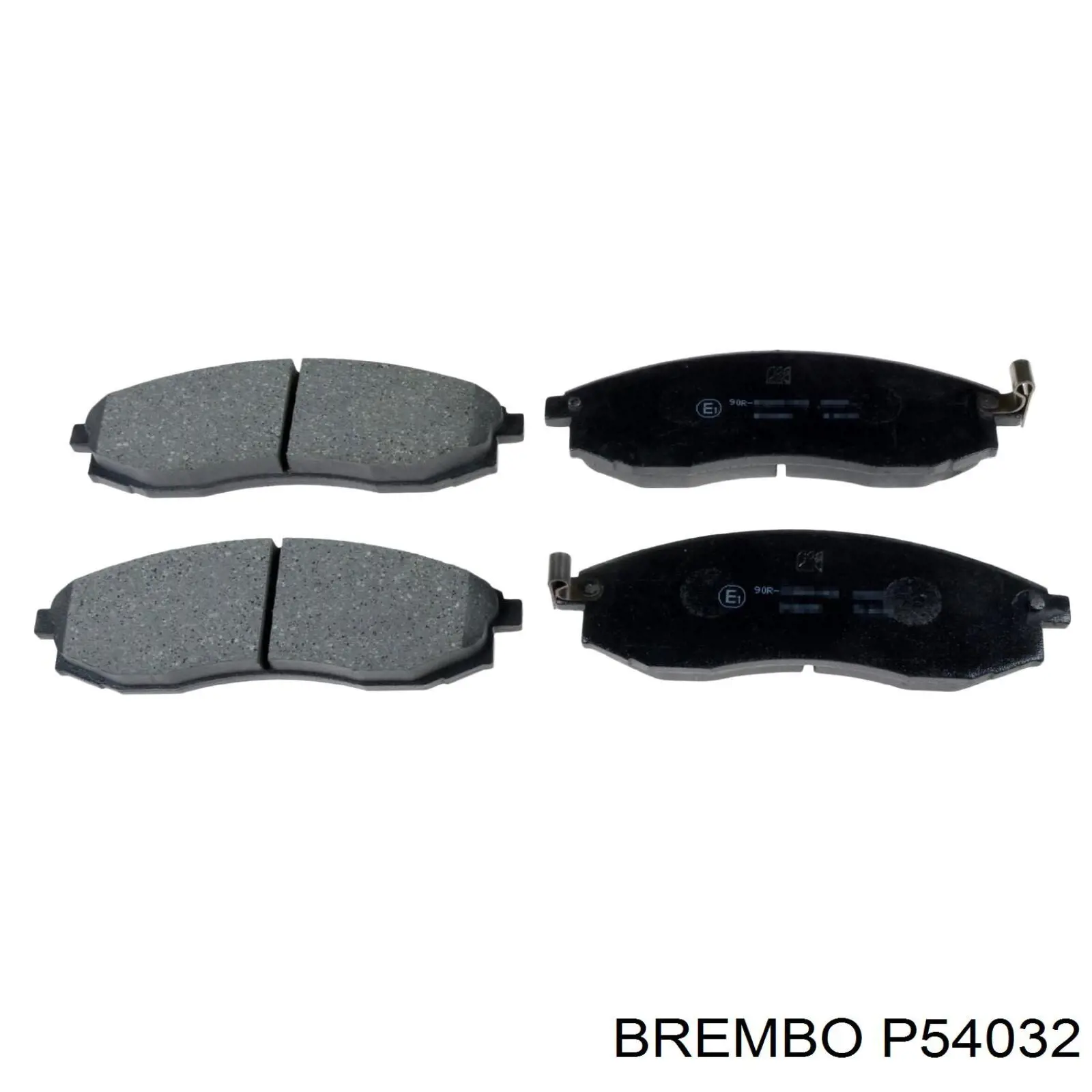 P54032 Brembo pastillas de freno delanteras