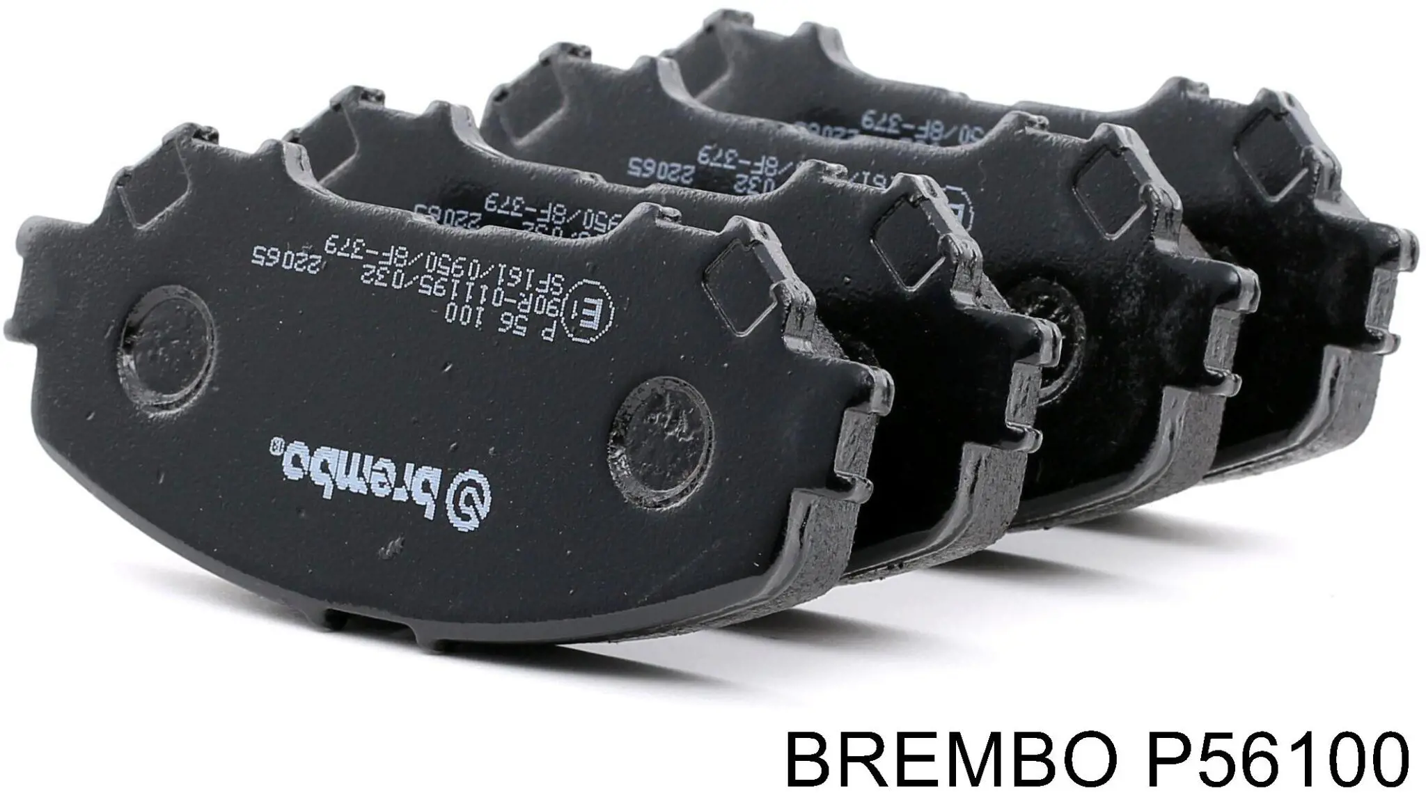 P56100 Brembo pastillas de freno delanteras