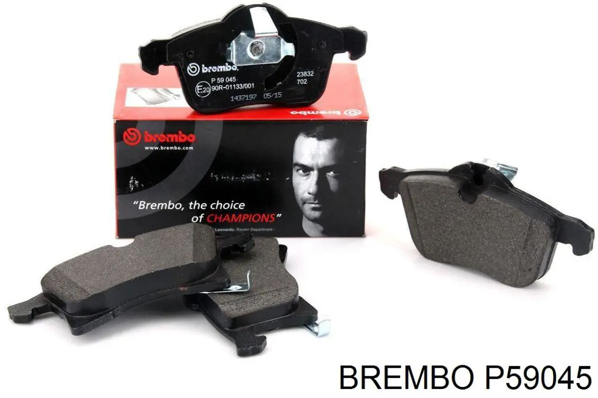 P59045 Brembo pastillas de freno delanteras