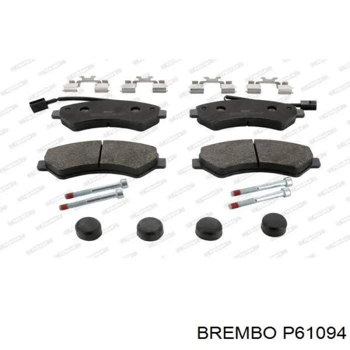 P61094 Brembo pastillas de freno delanteras