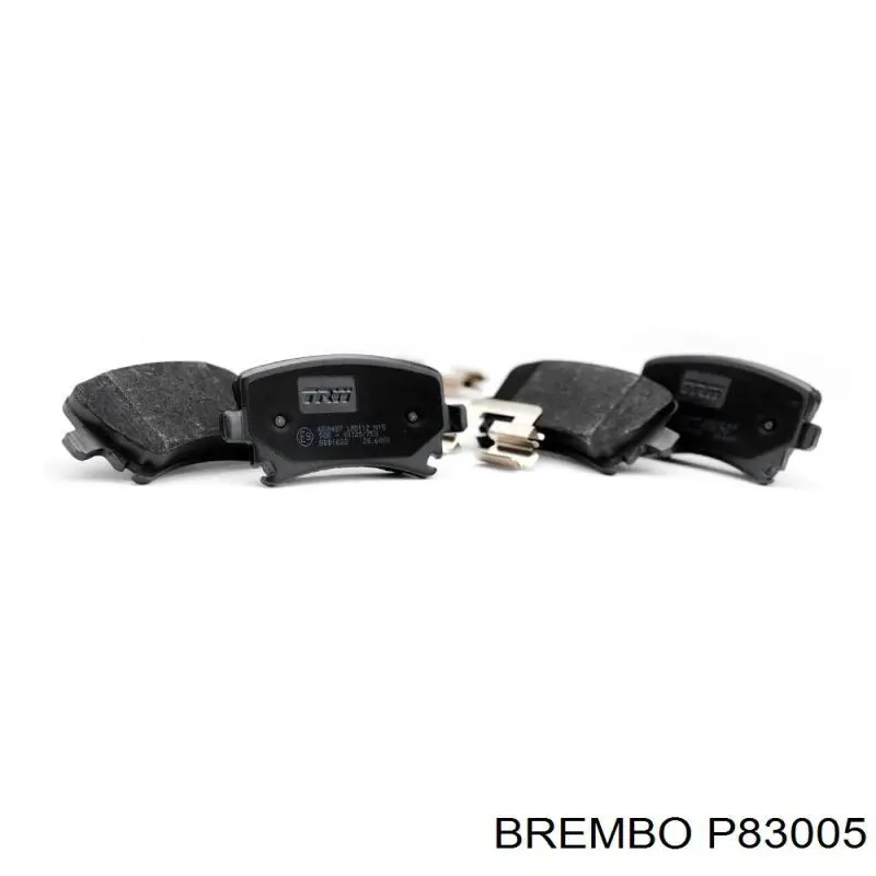 P83005 Brembo pastillas de freno delanteras