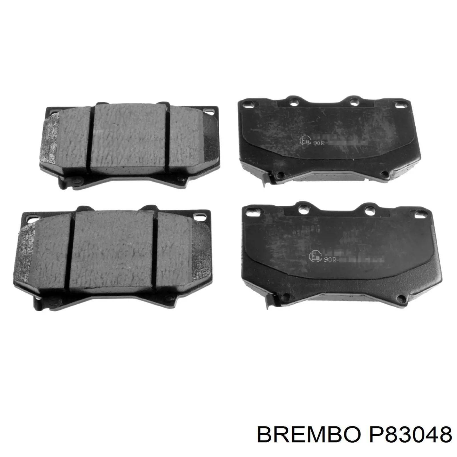 P83048 Brembo pastillas de freno delanteras