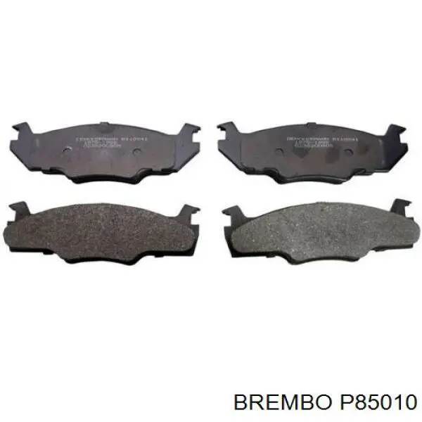 P85010 Brembo pastillas de freno delanteras