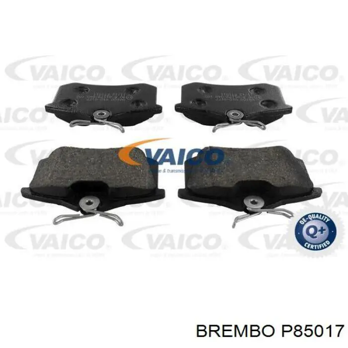 P85017 Brembo pastillas de freno traseras