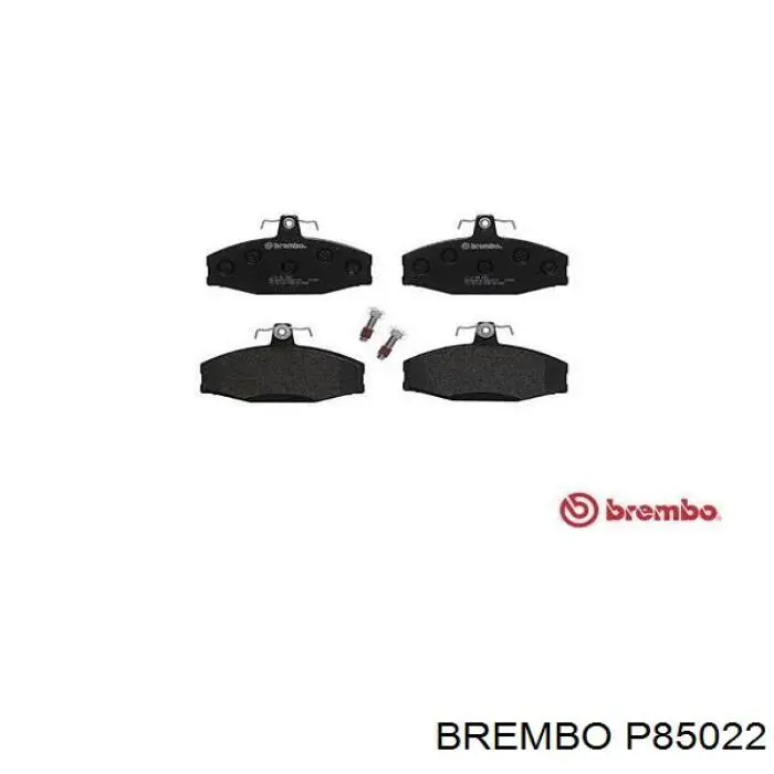 P85022 Brembo pastillas de freno delanteras