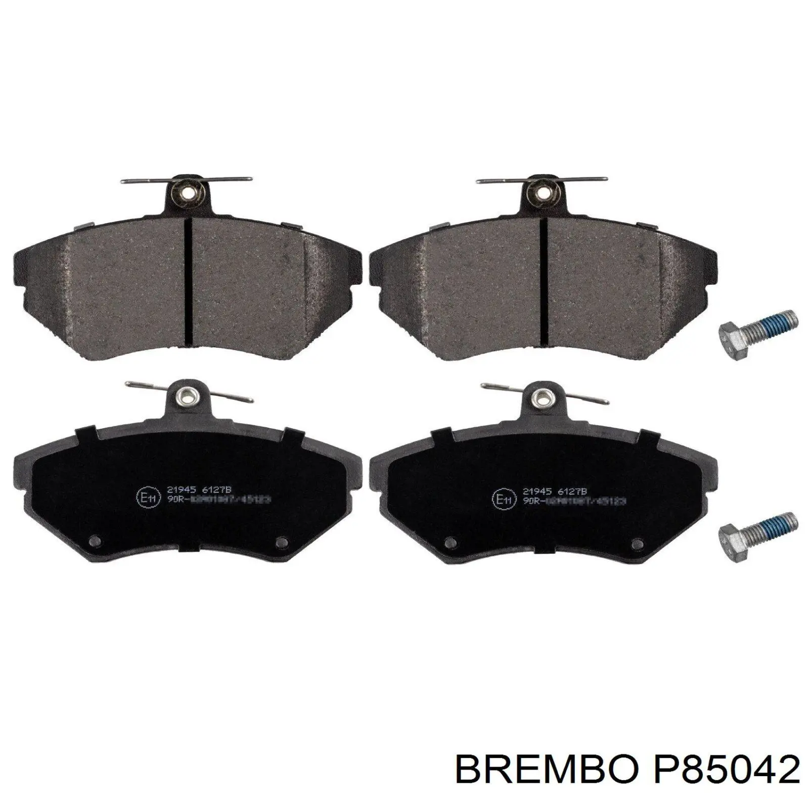 P85042 Brembo pastillas de freno delanteras