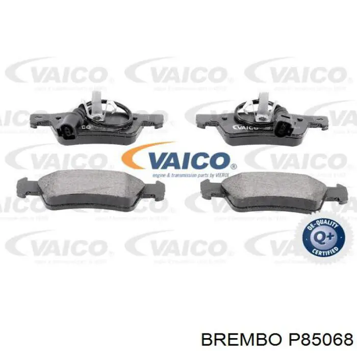 P85068 Brembo pastillas de freno traseras