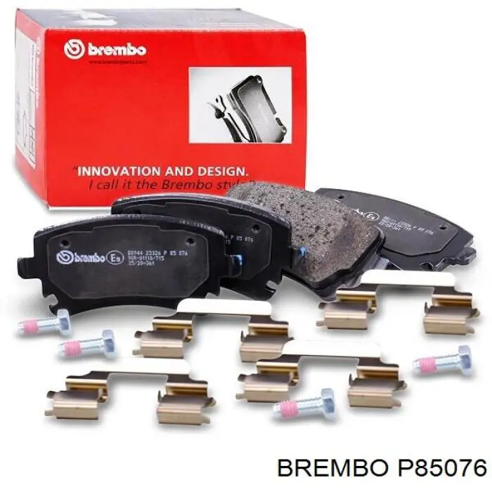 P 85 076 Brembo pastillas de freno traseras