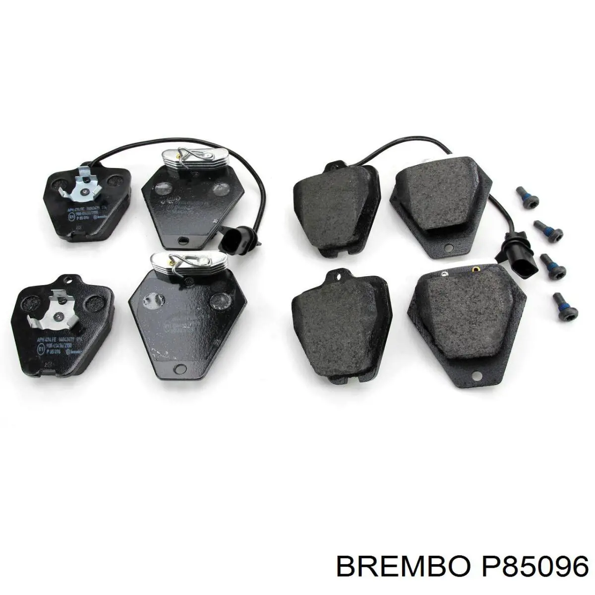 P85096 Brembo pastillas de freno delanteras