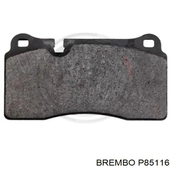 P85116 Brembo pastillas de freno delanteras