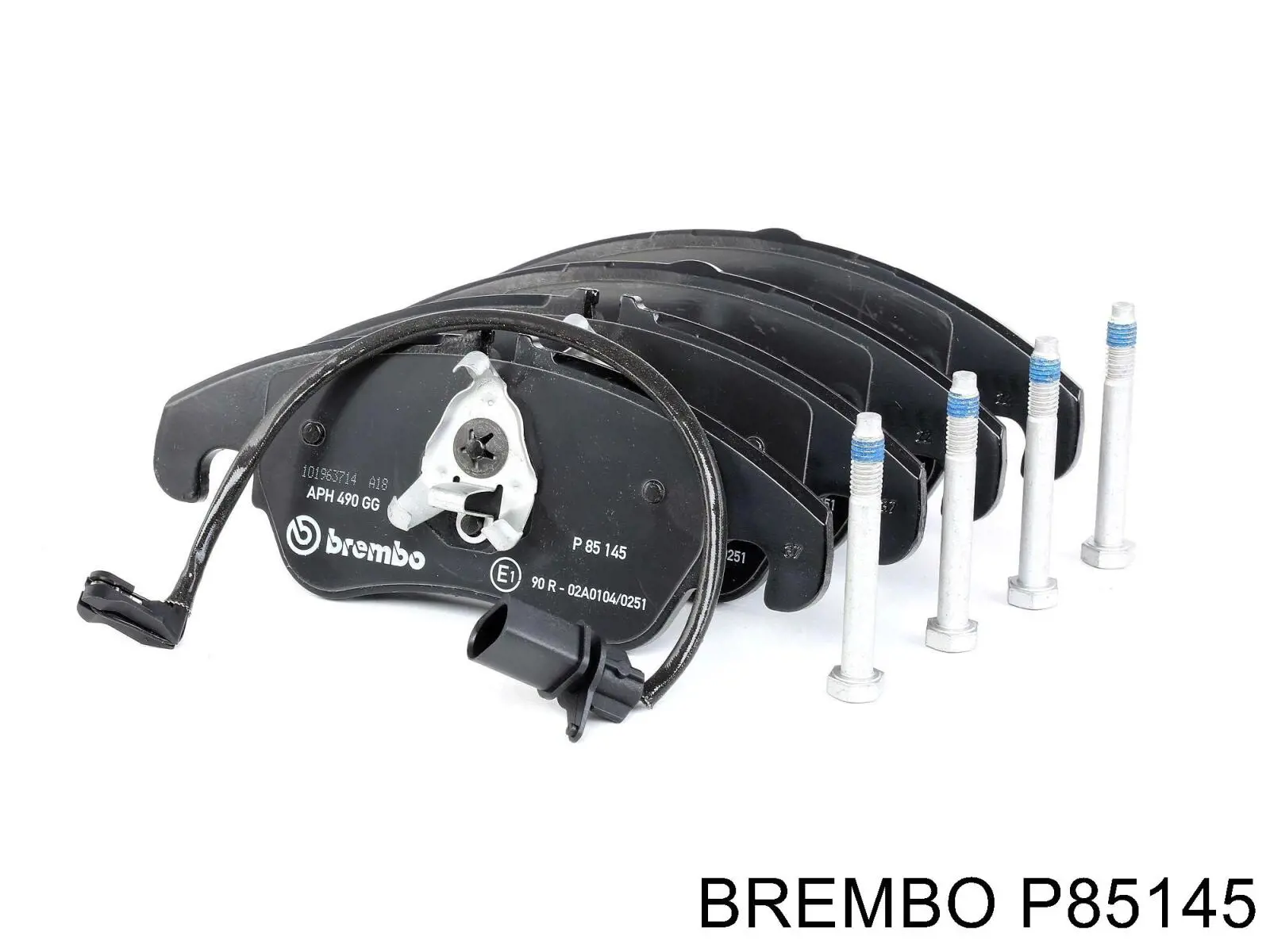 P85145 Brembo pastillas de freno delanteras