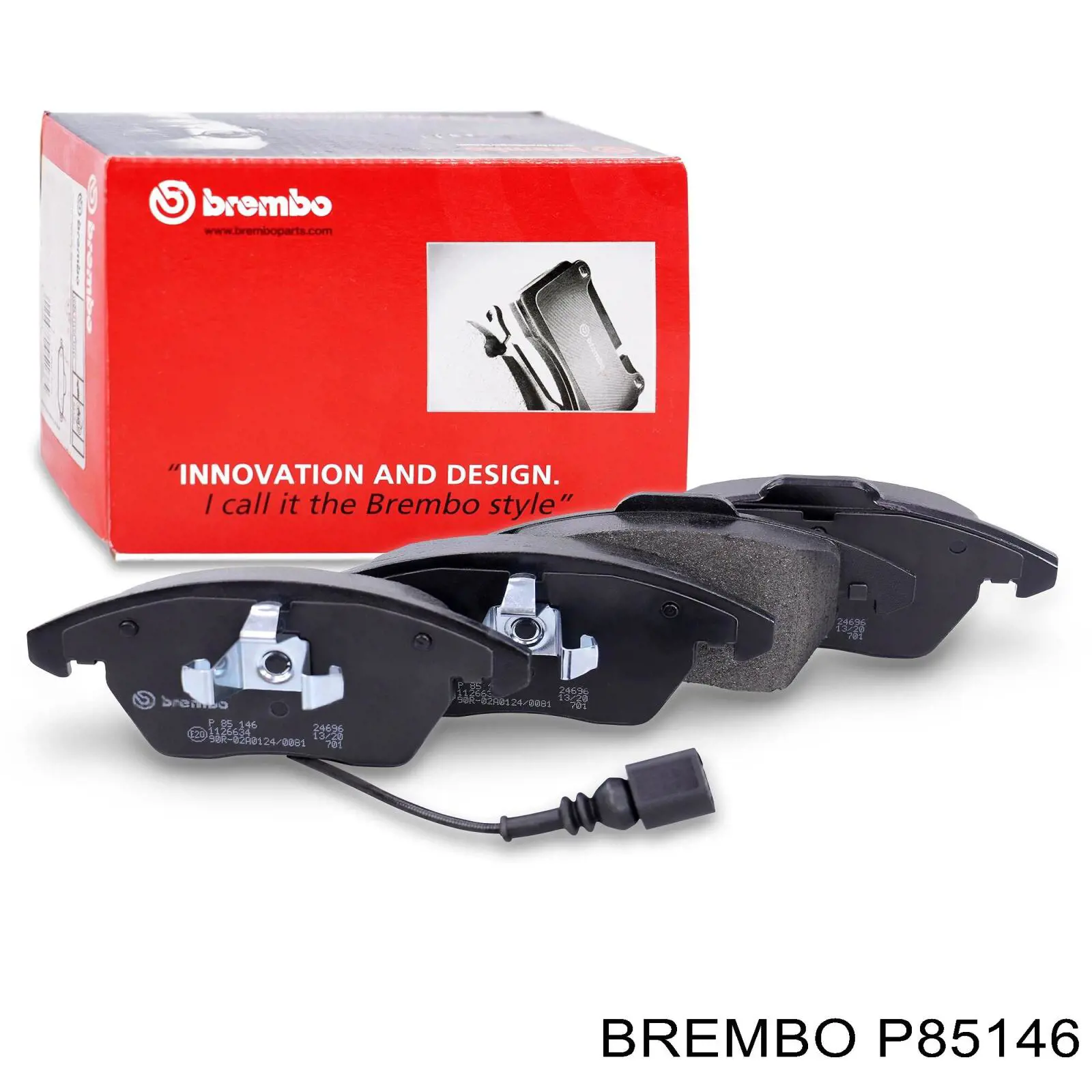 P85146 Brembo pastillas de freno delanteras