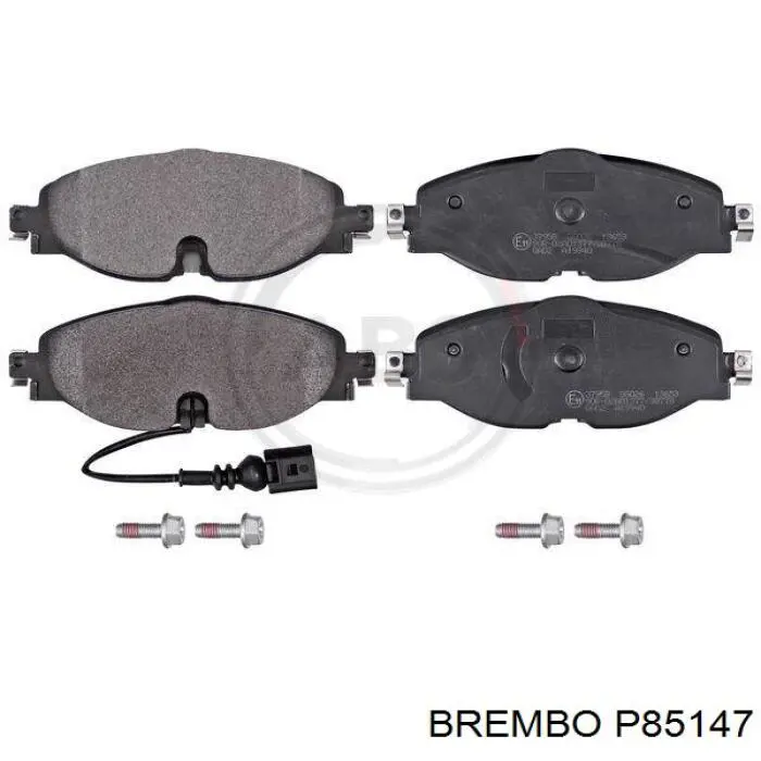 P85147 Brembo pastillas de freno delanteras