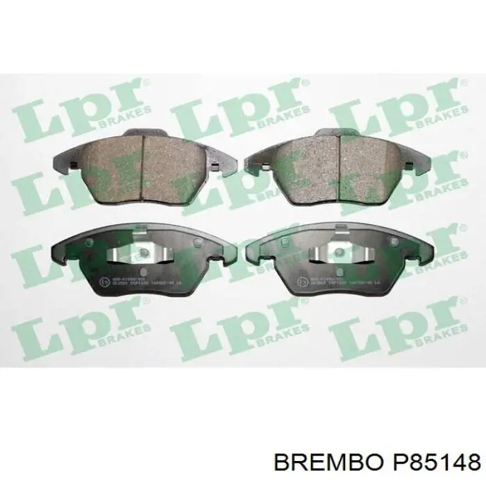 P85148 Brembo pastillas de freno delanteras