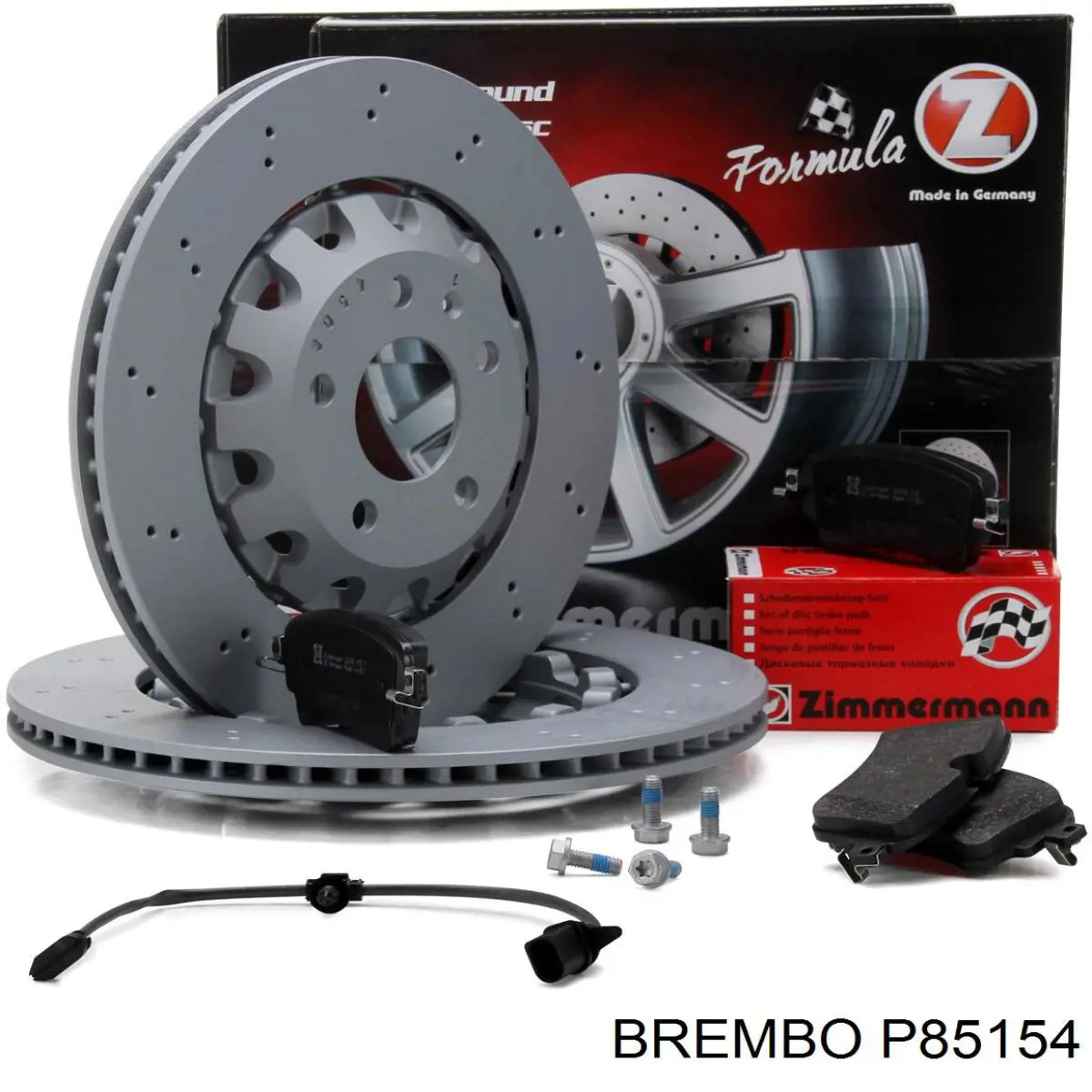 P85154 Brembo pastillas de freno traseras