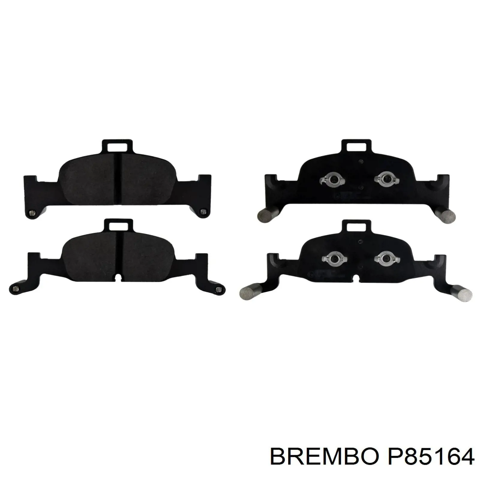 P85164 Brembo pastillas de freno delanteras