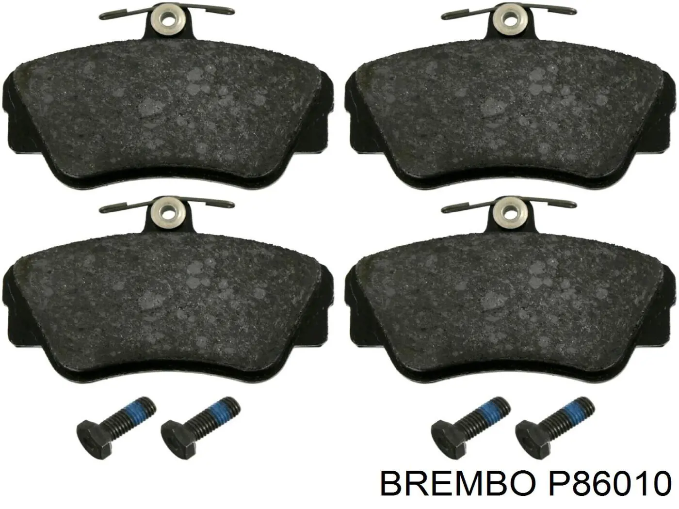 P 86 010 Brembo pastillas de freno delanteras