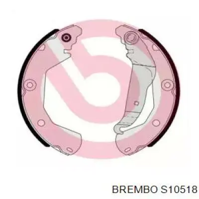 S10518 Brembo zapatas de frenos de tambor traseras