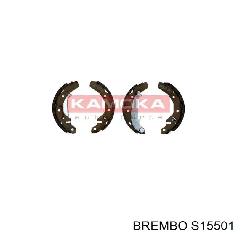 S 15 501 Brembo zapatas de frenos de tambor traseras