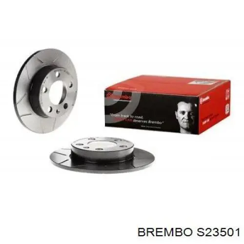 S 23 501 Brembo zapatas de frenos de tambor traseras