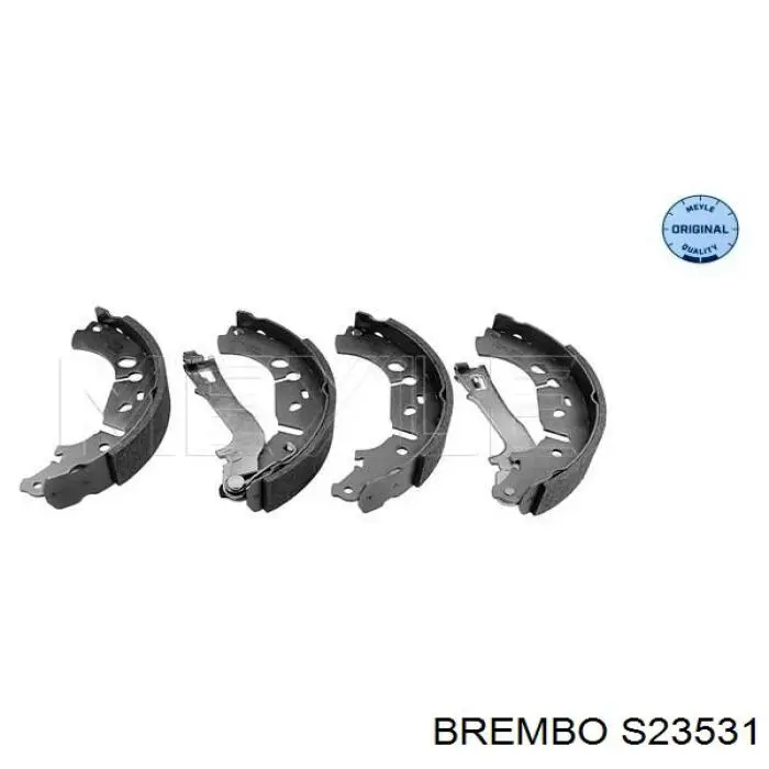 S 23 531 Brembo zapatas de frenos de tambor traseras