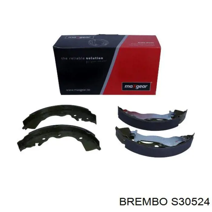 S30524 Brembo zapatas de frenos de tambor traseras