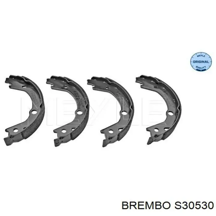 S 30 530 Brembo juego de zapatas de frenos, freno de estacionamiento