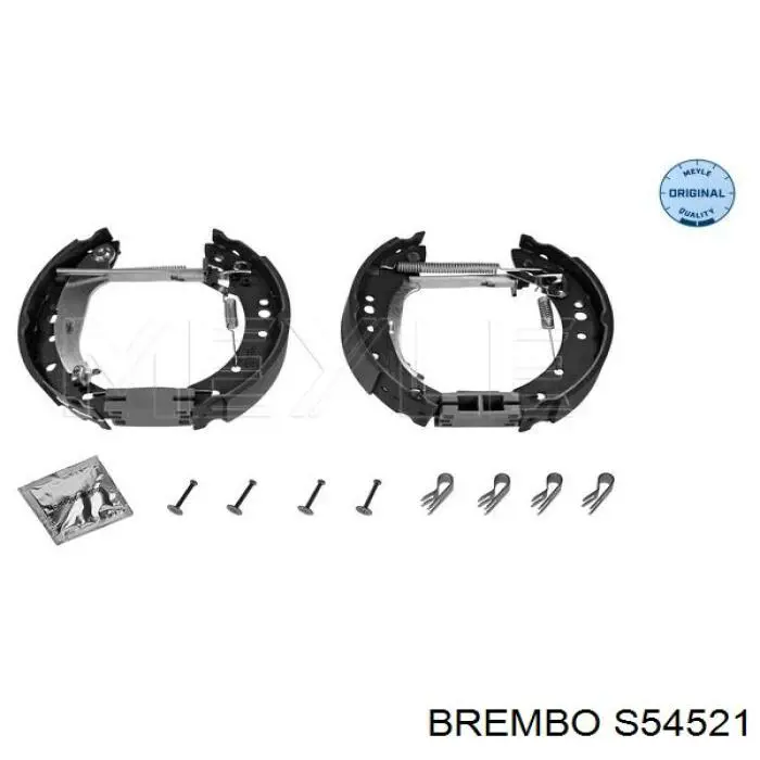 S54521 Brembo zapatas de frenos de tambor traseras