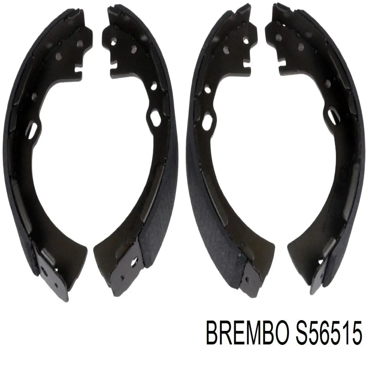 S 56 515 Brembo zapatas de frenos de tambor traseras