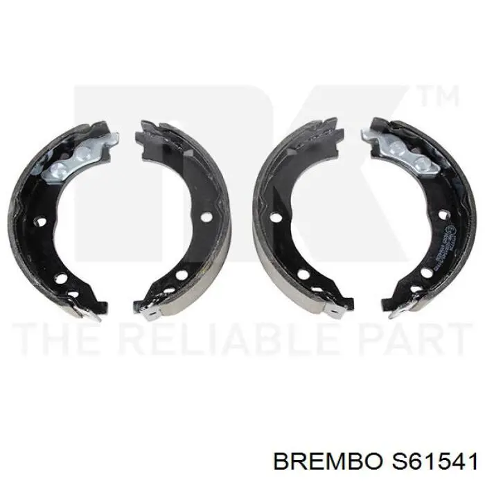 S 61 541 Brembo juego de zapatas de frenos, freno de estacionamiento