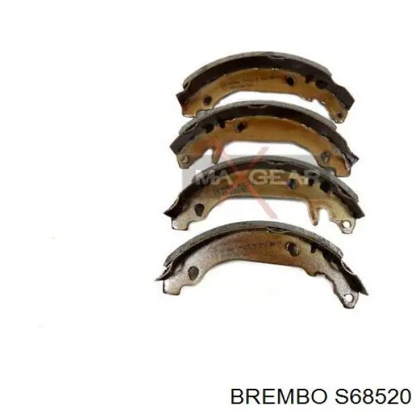 S68520 Brembo zapatas de frenos de tambor traseras