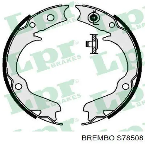 S78508 Brembo juego de zapatas de frenos, freno de estacionamiento