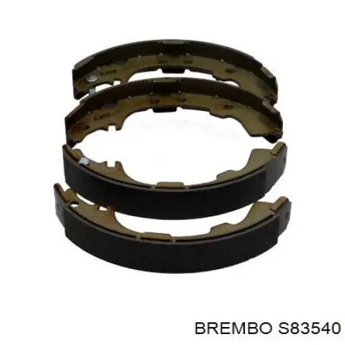 S 83 540 Brembo zapatas de frenos de tambor traseras