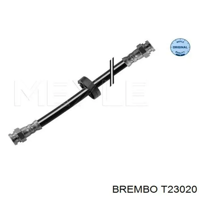 T 23 020 Brembo tubo flexible de frenos trasero