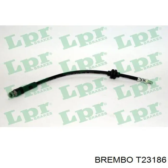 T 23 186 Brembo tubo flexible de frenos trasero